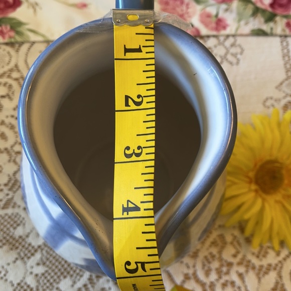 🌺 World Market; Beautiful, Handmade - Blue/White Made in Portugal Sea Pitcher! - Picture 7 of 8